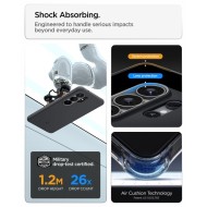 Удароустойчив кейс с MagSafe за Samsung Galaxy S26 Ultra от Spigen Nano Pop - Black Sesame