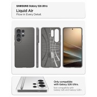 Силиконов кейс за Samsung Galaxy S26 Ultra от Spigen Liquid Air - Marble Grey
