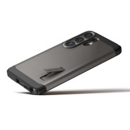 Удароустойчив, твърд кейс с MagSafe за Samsung Galaxy S26 Ultra от Spigen Tough Armor Mag - Gunmetal