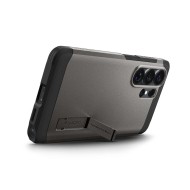 Удароустойчив, твърд кейс с MagSafe за Samsung Galaxy S26 Ultra от Spigen Tough Armor Mag - Gunmetal