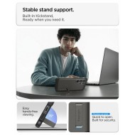 Удароустойчив, твърд кейс с MagSafe за Samsung Galaxy S26 Ultra от Spigen Tough Armor Mag - Gunmetal