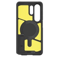 Удароустойчив, твърд кейс с MagSafe за Samsung Galaxy S26 Ultra от Spigen Tough Armor Mag - Black