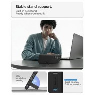 Удароустойчив, твърд кейс с MagSafe за Samsung Galaxy S26 Ultra от Spigen Tough Armor Mag - Black