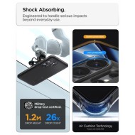 Удароустойчив, твърд кейс с MagSafe за Samsung Galaxy S26 Ultra от Spigen Tough Armor Mag - Black