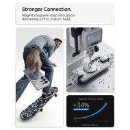 Удароустойчив кейс с MagSafe за Samsung Galaxy S26 Ultra от Spigen Ultra Hybrid - Zero One White