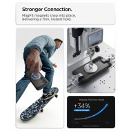 Удароустойчив, твърд кейс с MagSafe за Samsung Galaxy S26+ Plus от Spigen Tough Armor Mag - Gunmetal