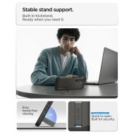 Удароустойчив, твърд кейс с MagSafe за Samsung Galaxy S26+ Plus от Spigen Tough Armor Mag - Gunmetal