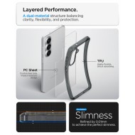 Удароустойчив твърд кейс за Samsung Galaxy S26+ Plus от Spigen Ultra Hybrid - Space Crystal