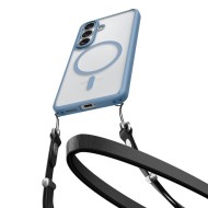 Удароустойчив кейс с MagSafe пръстен за Samsung Galaxy S26+ Plus от Spigen Ultra Hybrid Mag - Light Blue