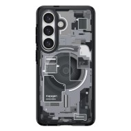 Удароустойчив кейс с MagSafe за Samsung Galaxy S26 от Spigen Ultra Hybrid - Zero One Black