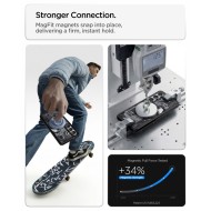 Удароустойчив кейс с MagSafe за Samsung Galaxy S26 от Spigen Ultra Hybrid - Zero One Black