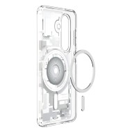 Удароустойчив кейс с MagSafe за Samsung Galaxy S26 от Spigen Ultra Hybrid - Zero One White