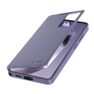 Кожен, активен тефтер за Samsung Galaxy S26 Ultra от Tech Protect Smart Wallet - Purple
