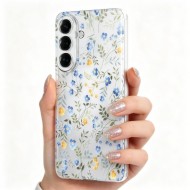 Силиконов кейс за Samsung Galaxy A57 5G от Tech-Protect FlexAir - Spring Flowers