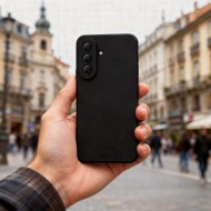 Силиконов кейс за Samsung Galaxy A57 5G от Tech-Protect Icon - Black