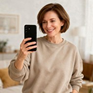 Силиконов кейс за Samsung Galaxy A57 5G от Tech-Protect Icon - Black