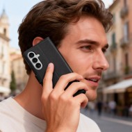 Кожен тефтер за Samsung Galaxy A36 / A56 / A37 5G  от Tech-Protect Wallet - Black