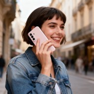 Силиконов кейс за Samsung Galaxy A57 5G от Tech-Protect Icon - Pink