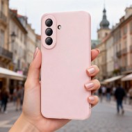 Силиконов кейс за Samsung Galaxy A37 5G от Tech-Protect Icon - Pink