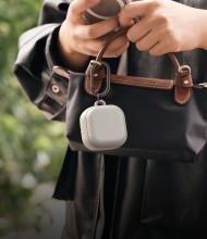 Силиконов калъф с MagSafe за слушалки Samsung Galaxy Buds 4 / 4 Pro от Ringke Onyx Magnetic - Warm Grey