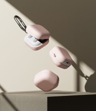 Силиконов калъф за слушалки Samsung Galaxy Buds 4 / 4 Pro от Ringke Silicone - Pink Sand