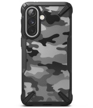 Удароустойчив кейс за Samsung Galaxy A57 5G от Ringke Fusion X - Camo Black