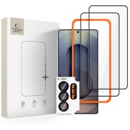 SZKŁO HARTOWANE TECH-PROTECT EASY SET+ 3-PACK GALAXY S26 ULTRA BLACK