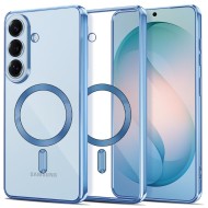 Твърд кейс с MagSafe и протектор за камерата на Samsung Galaxy S26 от Tech-Protect MagFlex - Sky Blue