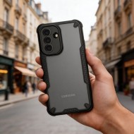 Удароустойчив кейс за Samsung Galaxy A57 5G от Tech-Protect Rugged Shield - Matte Black