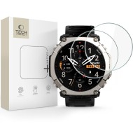 2 броя стъклени протектори за Amazfit T-Rex Ultra 2 от Tech Protect Glass Fit+ - Clear