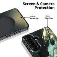 Твърд калъф с MagSafe пръстен за Samsung Galaxy A57 5G от Tech-Protect Lamano - Verde Aura