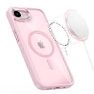 TECH-PROTECT MAGMAT MAGSAFE IPHONE 16E / 17E SOFT PINK/CLEAR