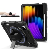 360 градусов калъф за таблет Xiaomi Pad 7 / 7 Pro / 8 / 8 Pro 11.2 от Tech-Protect Solid360 - Черен