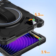 360 градусов калъф за таблет Xiaomi Pad 7 / 7 Pro / 8 / 8 Pro 11.2 от Tech-Protect Solid360 - Черен