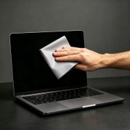 ŚCIERECZKA DO EKRANÓW TECH-PROTECT POLISHING CLOTH LAPTOP 15-16 GREY