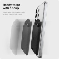 SPIGEN URBAN FIT WALLET MAGSAFE MAGNETIC CARD HOLDER GALAXY S BLACK