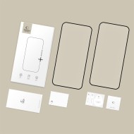 SZKŁO HARTOWANE TECH-PROTECT GLASS FIT+ 2-PACK MOTOROLA MOTO G67 / G77 BLACK