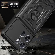 Удароустойчив калъф за Motorola Moto G67 / G77 от Tech-Protect CamShield Pro - Black