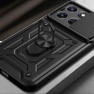 Удароустойчив калъф за Motorola Moto G67 / G77 от Tech-Protect CamShield Pro - Black