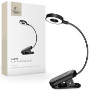 TECH-PROTECT LL100 CLIP READING LIGHT BLACK