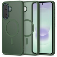 Твърд кейс с MagSafe пръстен за Samsung Galaxy A36 / A56 / A37 5G от Tech-Protect MagMat - Matte Green