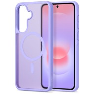 Твърд кейс с MagSafe пръстен за Samsung Galaxy A36 / A56 / A37 5G от Tech-Protect MagMat - Matte Lilac