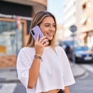 Твърд кейс с MagSafe пръстен за Samsung Galaxy A36 / A56 / A37 5G от Tech-Protect MagMat - Matte Lilac