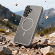 Твърд кейс с MagSafe пръстен за Samsung Galaxy A57 5G от Tech-Protect MagMat - Matte Grey
