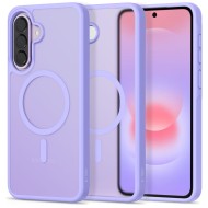 Твърд кейс с MagSafe пръстен за Samsung Galaxy A57 5G от Tech-Protect MagMat - Matte Lilac