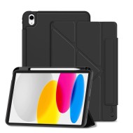 Силиконов калъф за таблет Apple iPad 10.9" 10 / 2022 / 11" 11 2025 от Tech-Protect SC Pen Origami - Черен