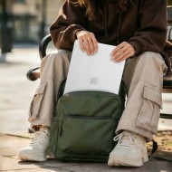 Тънък кейс за Apple Macbook Neo 13 2026 от Tech-Protect Smartshell - Glitter Clear