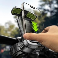 TECH-PROTECT V6 UNIVERSAL BIKE & MOTORCYCLE MOUNT BLACK