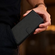 Кожен тефтер за Samsung Galaxy S26 Ultra от Tech-Protect Wallet - Black