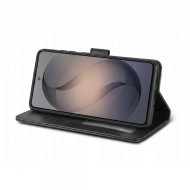 Кожен тефтер за Samsung Galaxy S26 Ultra от Tech-Protect Wallet - Black